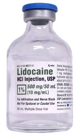 Lidocaine HCl 1%, 10 mg / mL Infiltration and Ne .. .  .  